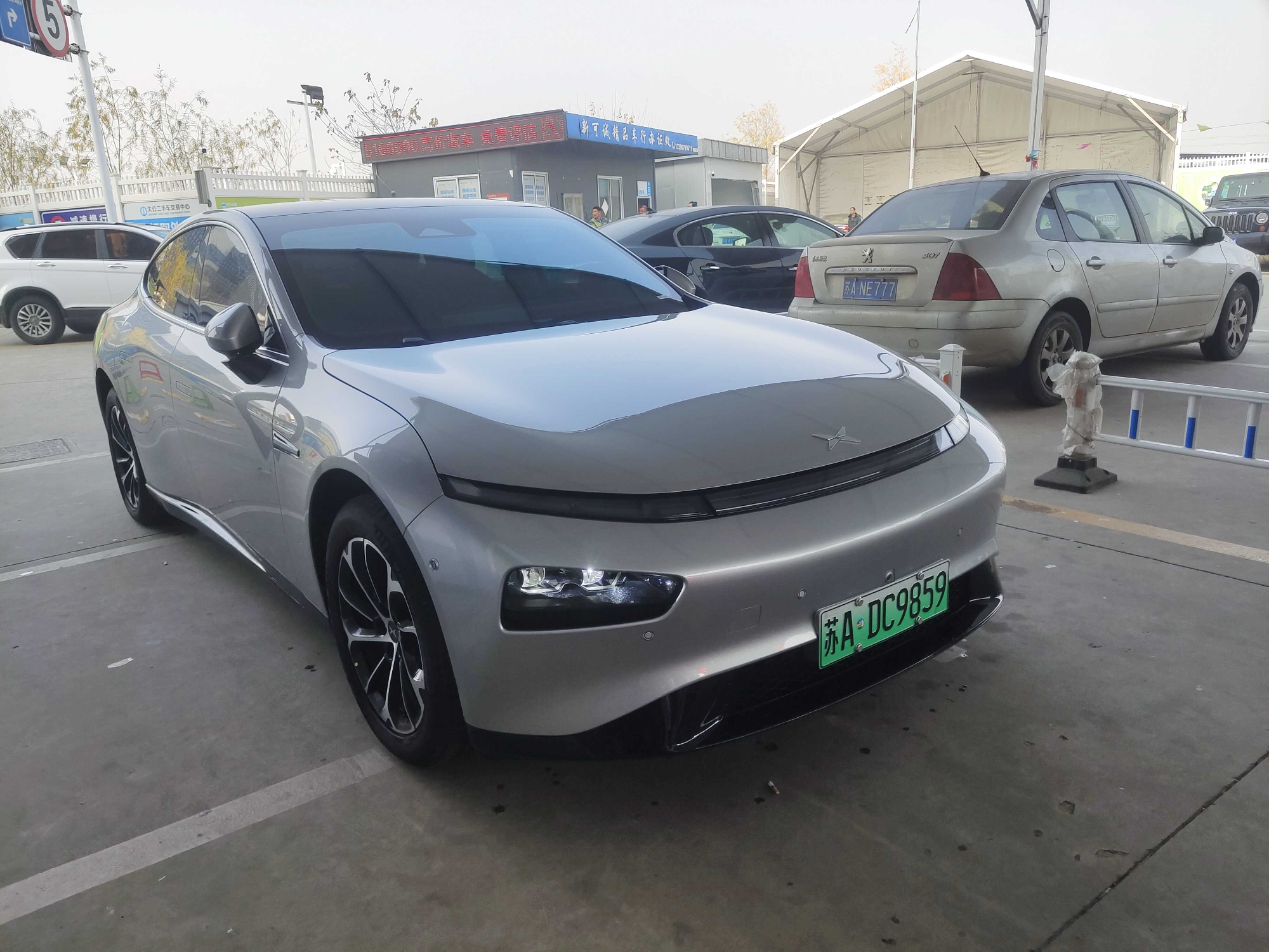 小鹏汽车2021款小鹏汽车p7586n已售初检