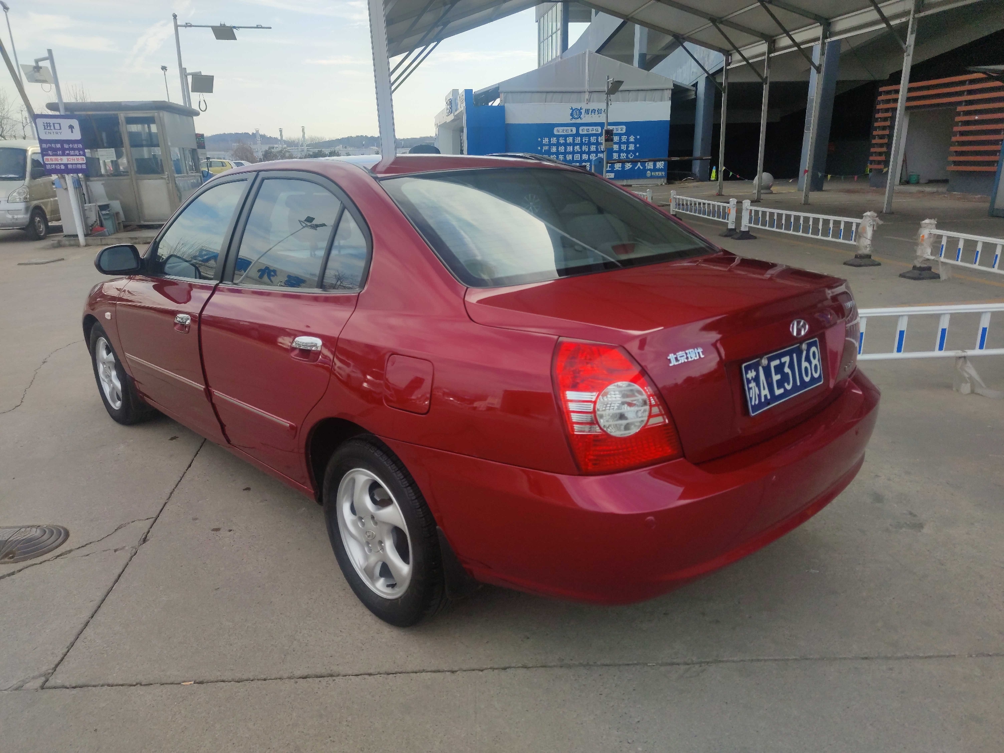 现代2004款伊兰特18l手动豪华型