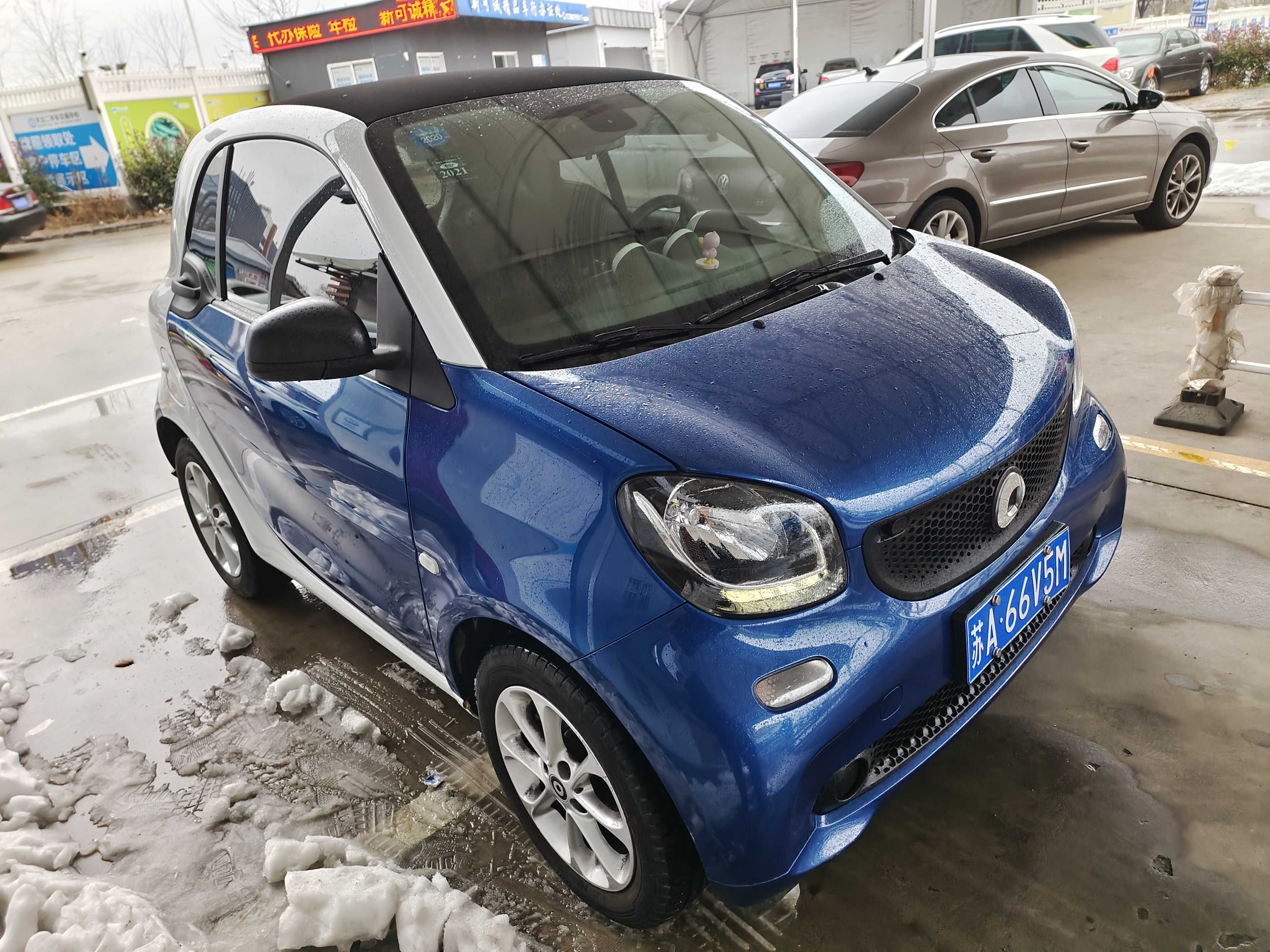 南京二手车 Smart 18款fortwo 进口 1 0l 52千瓦硬顶激情版国v